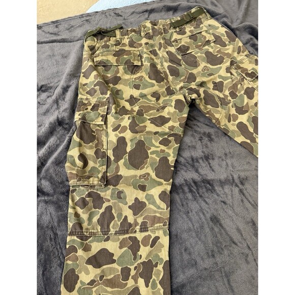 MNML Pant Men Camouflage Cargo Pockets size 30 - Picture 14 of 16